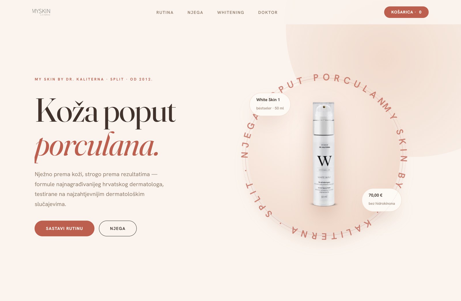 Koncept 3 · Porculan — pregled naslovnice